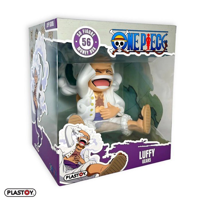 Tirelire - PLASTOY - One Piece Luffy Gear 5 - Plastique - 14 cm
