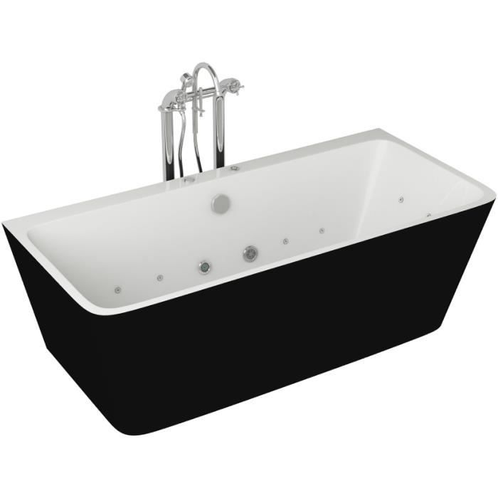 Baignoire Balneo Noir Achat Vente Baignoire Balneo Noir Pas Cher Soldes Sur Cdiscount Des Le 20 Janvier Cdiscount
