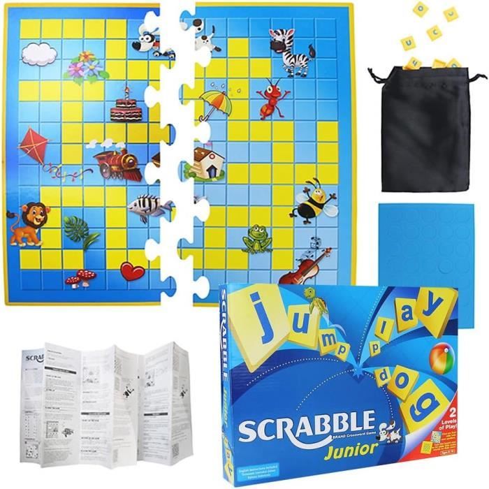Scrabble Original Version Espagnole – Jeu De Société 102 Lettres – Dès 10 Ans – Mattel – Enrichir Son Vocabulaire