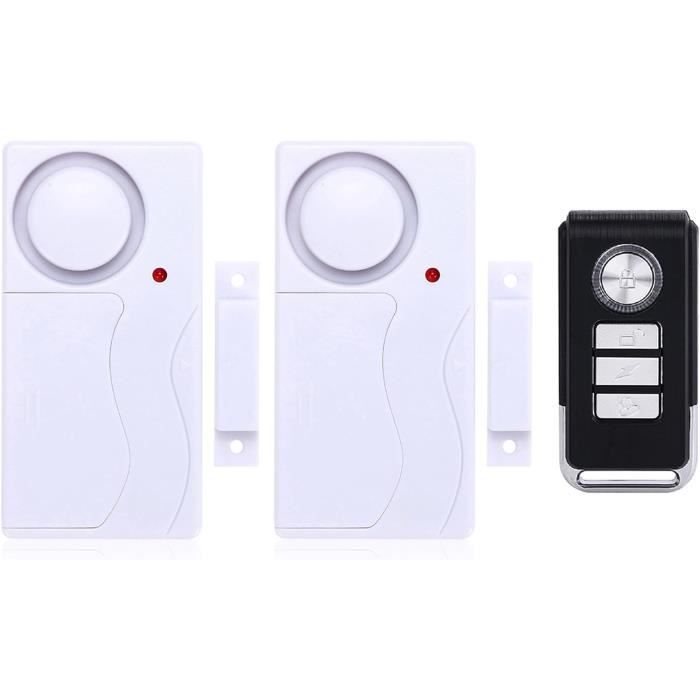 Fenêtre D‘Alarme De Porte Sans Fil Open Pool Sonnerie Chime Alerte Cambrioleur Diy Home