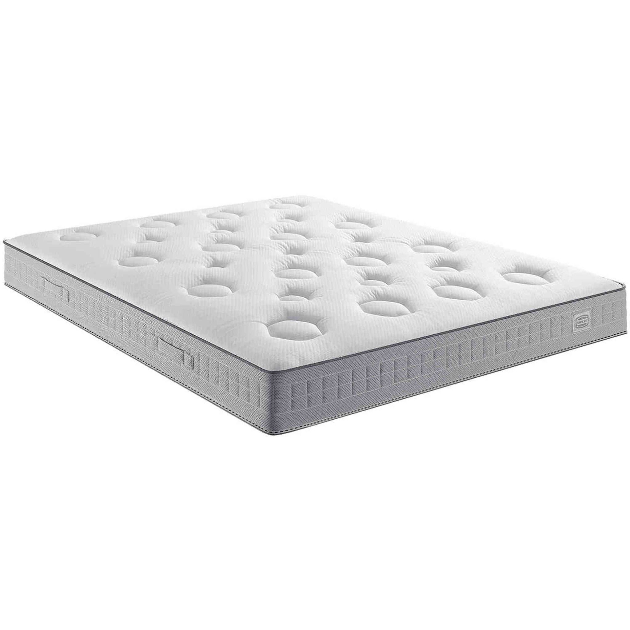 SIMMONS Matelas 180 x 200 cm - Ressorts ensachés - 26 cm - Mi-ferme - SW4