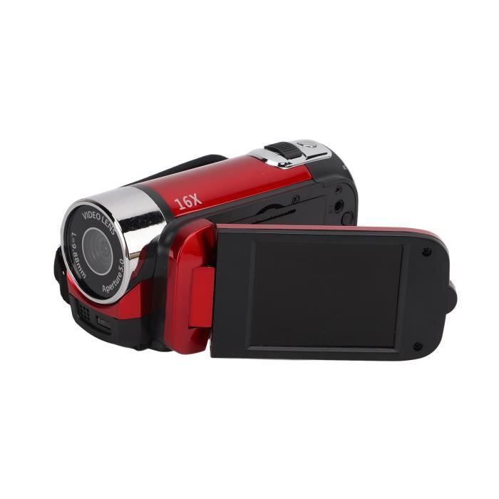 Caméscope vidéo - SURENHAP - Full HD 1080P - 16MP - Écran LCD 27 pouces - Zoom 16x