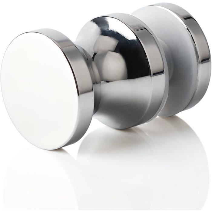 Poignée De Porte 243 Mm, Alliage D'aluminium Noir Mat, Poignée Décorative à Deux Trous. | Leroy