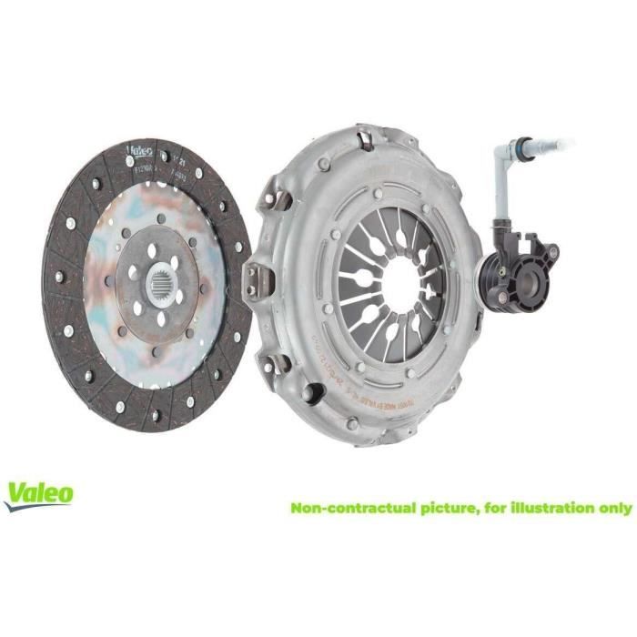 Kit embrayage 3p + butée hydraulique Opel insignia 2.0 cdti - VALEO - 834582