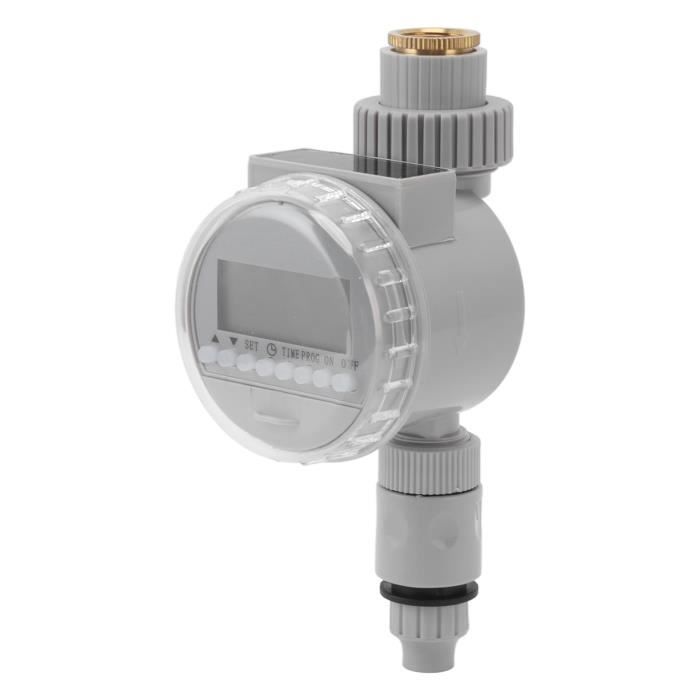 DEWENWILS Programmateur D'Arrosage Automatique Pour Tuyau - 4 Programmes, Mode Manuel Et Retard Pluie - Économie D'Eau