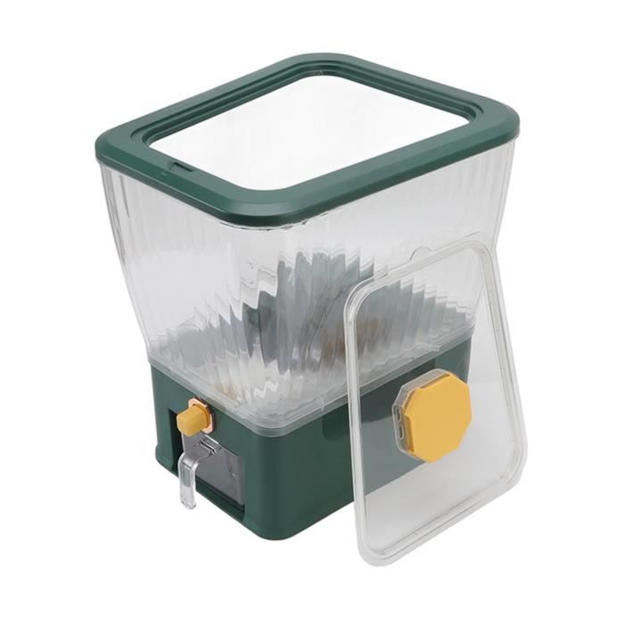 Boîte De Stockage Hermétique Pour Riz Et Céréales – Capacité 10 Kg, Design Compact, Conservation Optimale