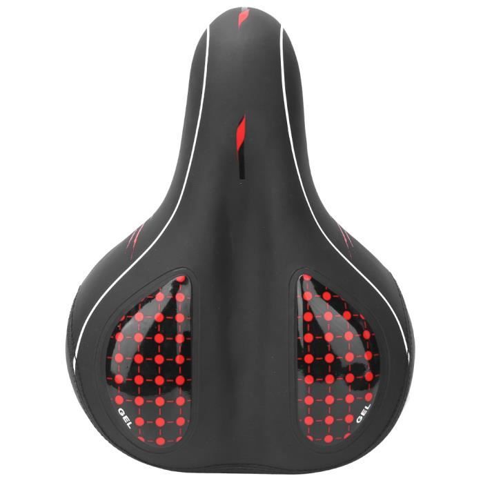 WEST BIKING Selle Ergonomique De Remplacement Douce Épaissie Coussin De Vélo De Route Confortable Antichoc Pour Longues Distances