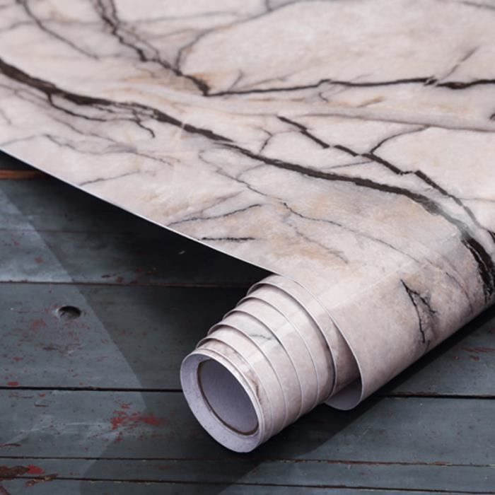 Film Adhésif Transparent Pour Plans De Travail Et Tables - 60 X 300 Cm - Imperméable, Résistant à L'huile Et à La Chaleur