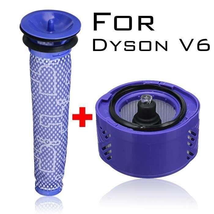 Dyson Pré & Post Moteur Filtre Remplacement V6 Lavable Absolute Accessoires 