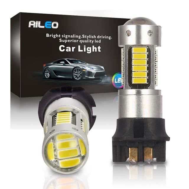 Lot De 2 Ampoules LED PSY24W Orange 12V - Neuves, Pour éclairage Auto