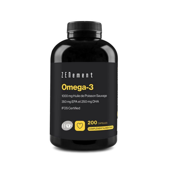 Oméga-3 Huile De Poisson - 1000 Mg EPA & DHA - 60 Capsules - Centrum - Valable Jusqu'en 2028
