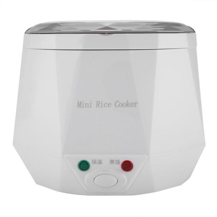 Cuiseur à Riz Portable 12V 1L - Pour Voiture, Camping - Multifonction (riz, Vapeur) - Avec Fonction Maintien Au Chaud