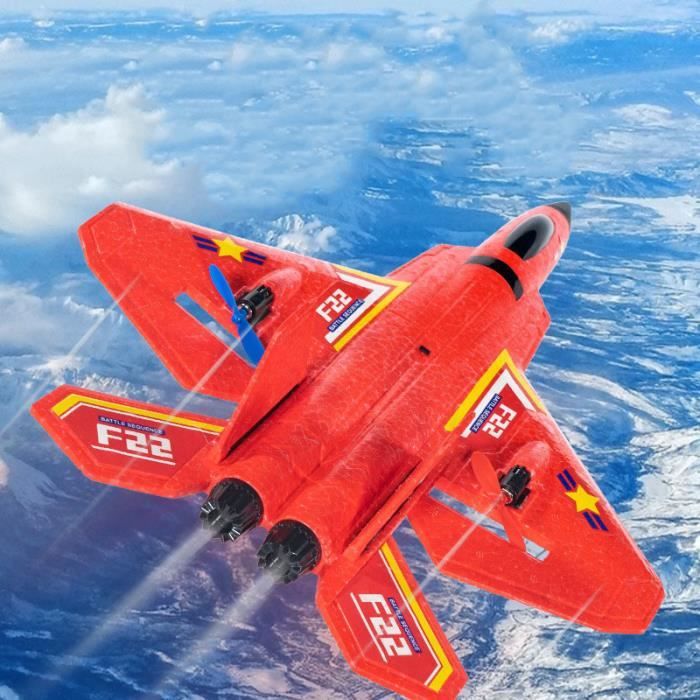 Avion RC SU35 Pour Débutants Avion Télécommandé SU35 FX620 2CH 2.4 GHz - Avec Lumières LED, Gyroscope 3 Axes, Pour Débutants Et Enfants
