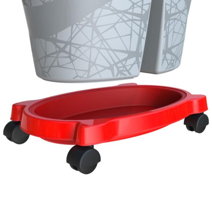 Metaltex Chariot de cuisine avec 3 paniers Siena Noir - La Poste