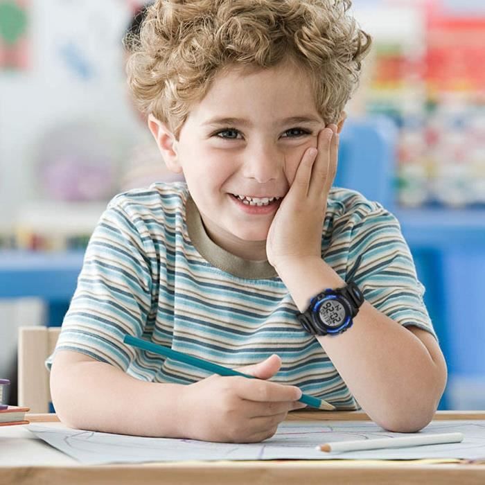 Montre garcon 8 ans discount etanche