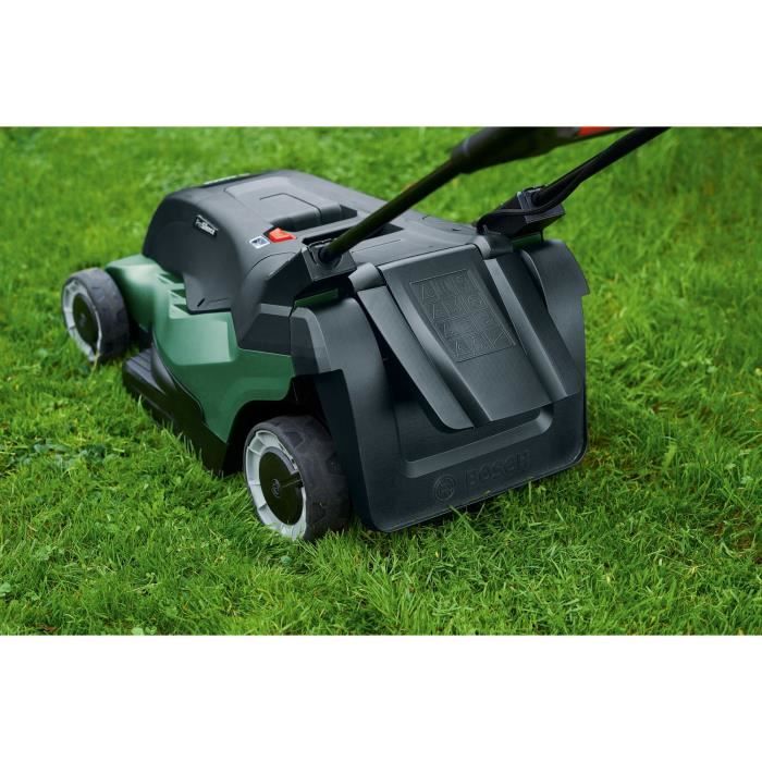 Kit mulching pour tondeuse AdvancedRotak BOSCH Electrique Noir Ejection Mulching Cdiscount Jardin