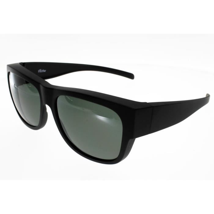 FIT OVER sur lunettes noir VZ0024A polarisees Adulte Protection