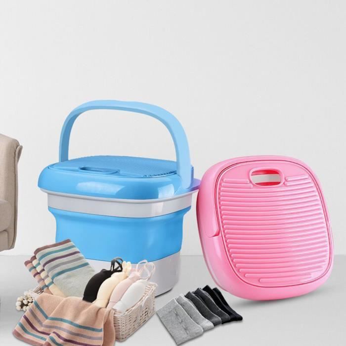 Grand lave-linge portable avec sèche-linge, 260W, E27, vêtements,  chaussures, mini machines à laver automatiques, chaussettes,  sous-vêtements, laveuse, Royaume-Uni - AliExpress