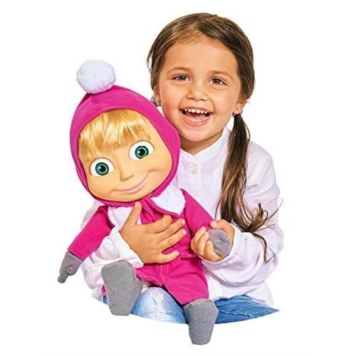 Poup e Masha en Tenue d Hiver SIMBA 40cm Licence Masha et