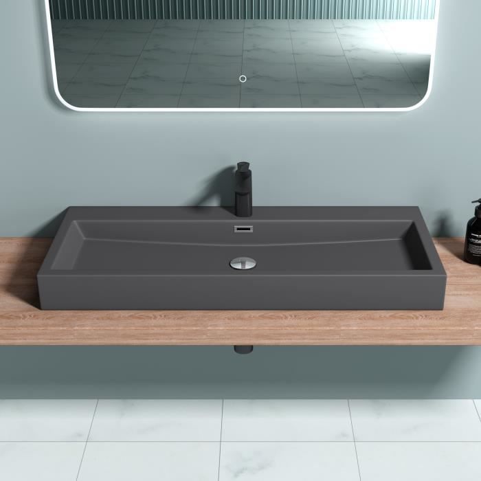 Tablette pour lavabo à poser COMBO/MOLTO/PURO 120x50cm solid