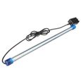40cm LED Lampe submersible pour aquarium éclairage étanche AC220V Bleu-2