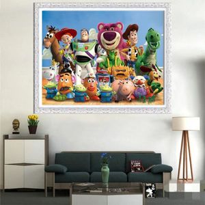 Toile De Fond Toy Storyy De Dessin Animé,Garçon Story Toile De Fond Photographie, Toile De Fond