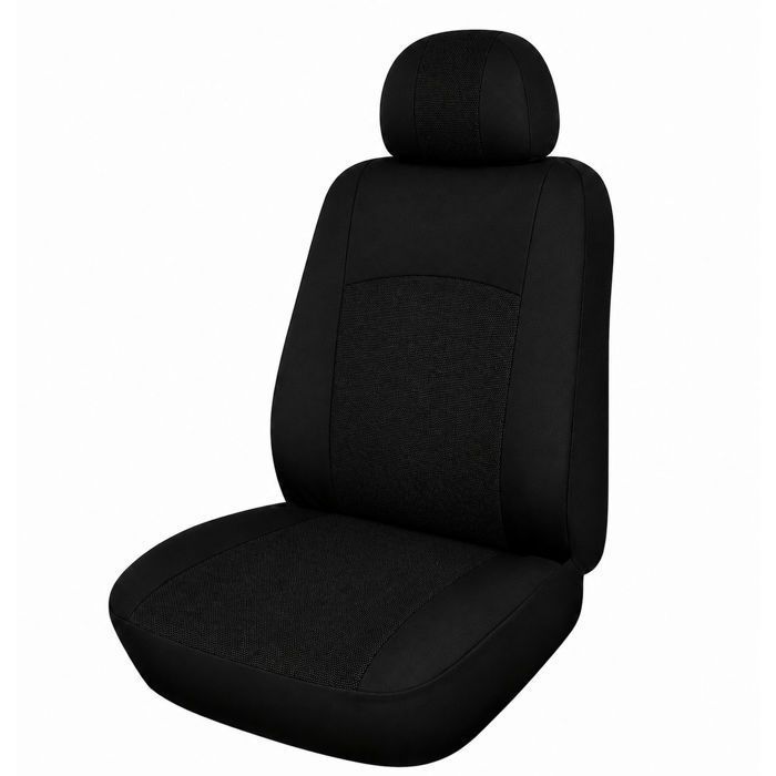 Housses De Siège Auto Universelles Cuir Synthétique - Lot Pour 2 Sièges Avant Citroën C3, C4, C5