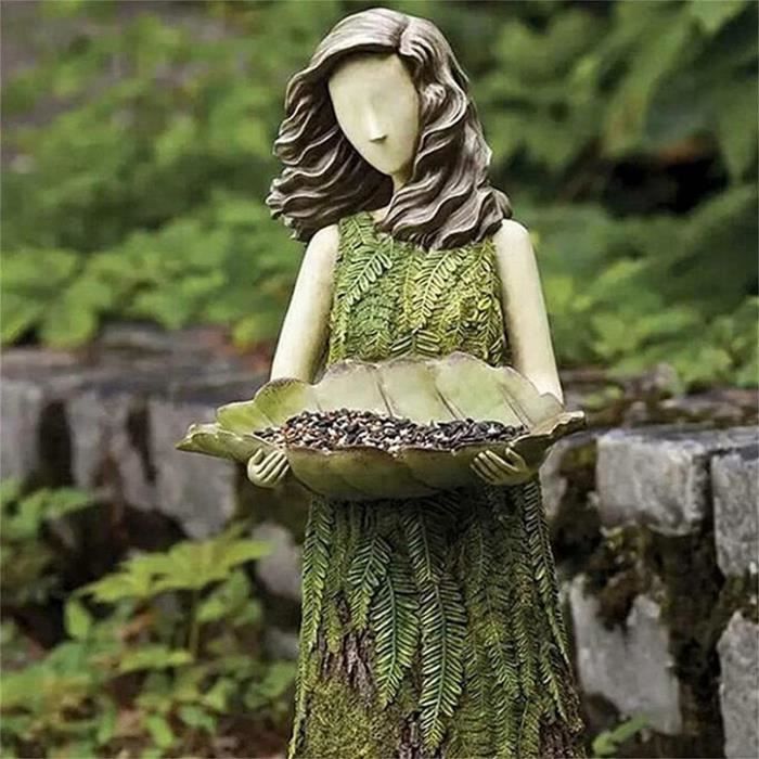 Figurines Elfes Lumineuses - 40 Pièces Résine Pour Jardin Et Décoration - Bleu/Vert