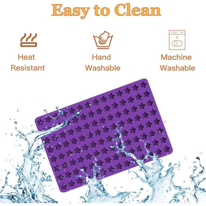 Lot De 7 Moules En Silicone Pour Friandises Chiens Et Gourmandises - Tapis De Cuisson Antiadhésif Avec Ustensiles