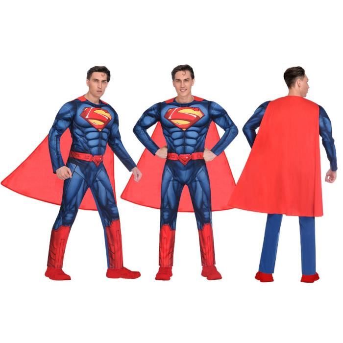 Déguisement Superman Classique Adulte - Marque Superman - Bleu