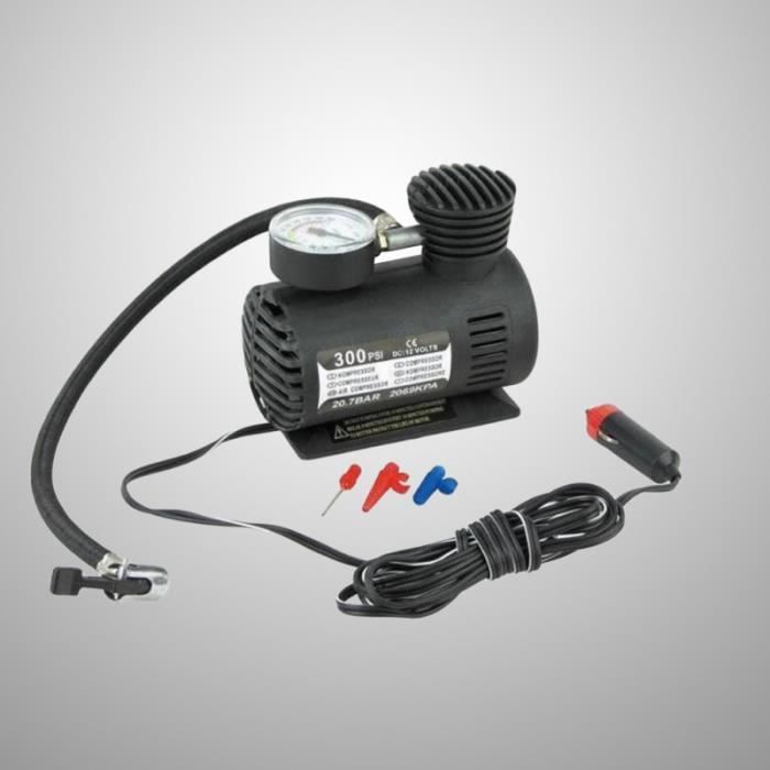 1 PC 100W pompe de compresseur d'air de voiture gonfleur de pneu durable de  haute qualité portable avec COMPRESSEUR AUTO - Cdiscount Auto