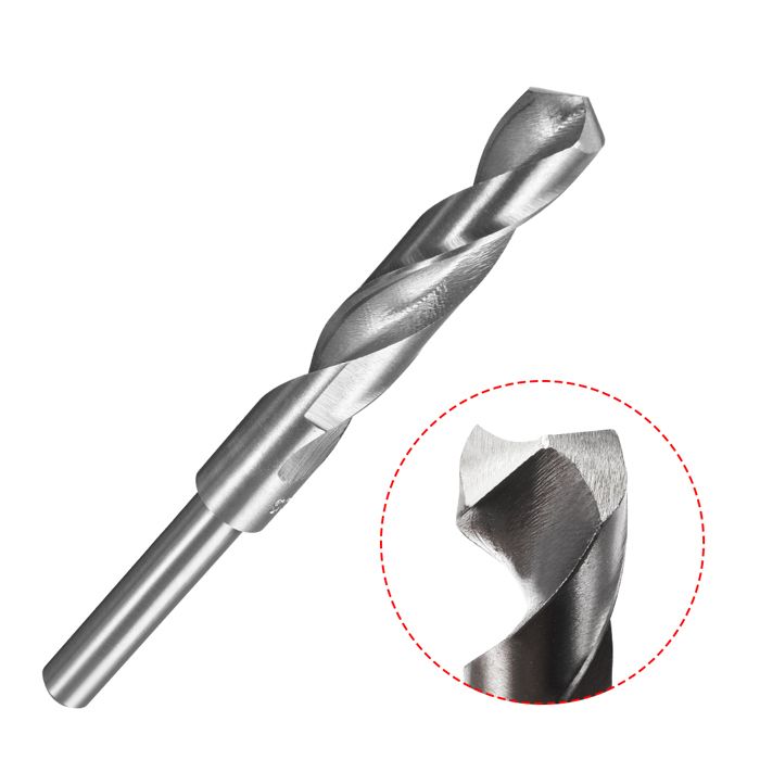Foret Hélicoïdal HSS 6542 - Mèche à Tige Réduite 13.5mm, Tige 10mm, Longueur Totale 150mm