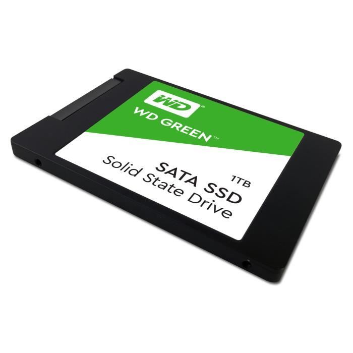 WD Green™ - Disque SSD Interne - 1To - 2.5 (WDS100T2G0A) - Cdiscount  Informatique