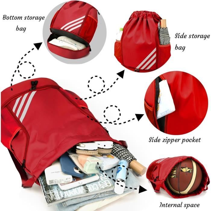 Sacs à dos de sport à cordon de serrage, nouveau Design, sac à dos