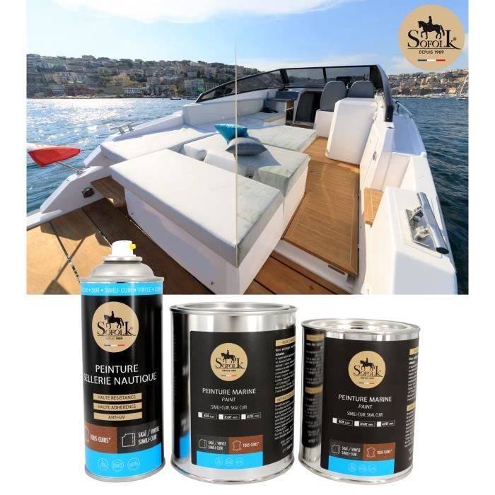 Peinture Multi-supports Resinence Rénovation - Aubergine - Satiné - 500ml