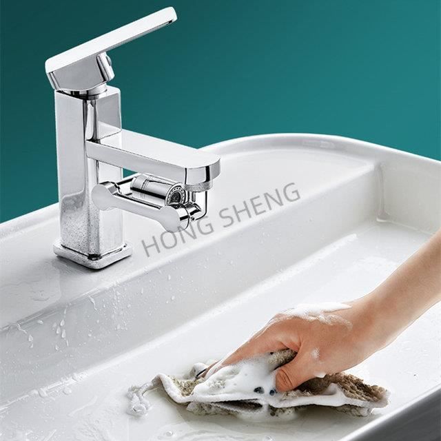 Rallonge de robinet pivotante universelle à 1080°, aérateur de robinet de  lavabo multifonctionnel, résistant aux éclaboussures - Cdiscount Bricolage