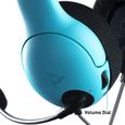 Casque gaming filaire - PDP - Airlite Nintendo Switch - Licence officielle Nintendo - Microphone flexible - Bleu néon et rouge néon-4