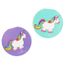 LOT 10 MINI BLOC NOTE MOTIF TONG A PAILLETTE
