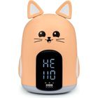 BIGBEN KIDS Réveil & Veilleuse Mia le chat - BIGBEN - 3 mélodies - Intensité lumineuse réglable - Affichage heure