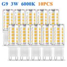 BIVGOCLS-G9 3W LED Bulb 6000K Pack de 10 LED Ampoules,Équivalent Halogènes De 33W