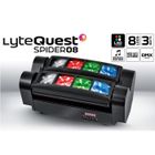 Jeu de lumière - LYTEQUEST - SPIDER08 - 8x3W LEDs RVB - DMX - 135° Tilt