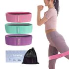 SINOCARE Bande Élastique Fitness Set de 3, Bande élastique en Coton pour Yoga, Pilates, Rééducation Physique, Resistance Band