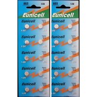 Eunicell 20 PileS Bouton AG3 / 392 / LR41 / SR41SW