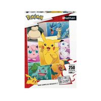 Puzzle 250 pièces - NATHAN - Types de Pokémon - Pour enfants dès 8 ans