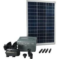 Ubbink Kit SolarMax 1000 et panneau solaire batter