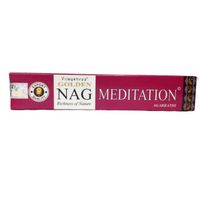 bougeoir en sel rose de l'himalaya + Encens Golden Nag méditation