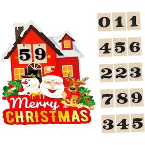Décors de table de Noël en bois, décoration de la maison, cadeaux 