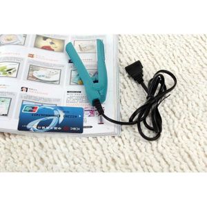 Tatouages Bijoux De Corps Bijoux De Cheveux Mini Voyage Femme Céramique Portable Céramique Lisseur Bleu Lsh4051009bpet