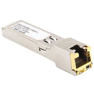 SWITCH - HUB ETHERNET  Switch réseau,Module SFP RJ45,commutateur,connecteur Gbic 10-100-1000,Module SFP en cuivre,Port Ethernet Gigabit,1 - silver[D720]
