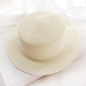 CASQUETTE Casquette,Chapeau de plage pour femmes et enfants, Simple, Parent-enfant, Panama, chapeau de paille, marque pour - Type 1-48-52cm